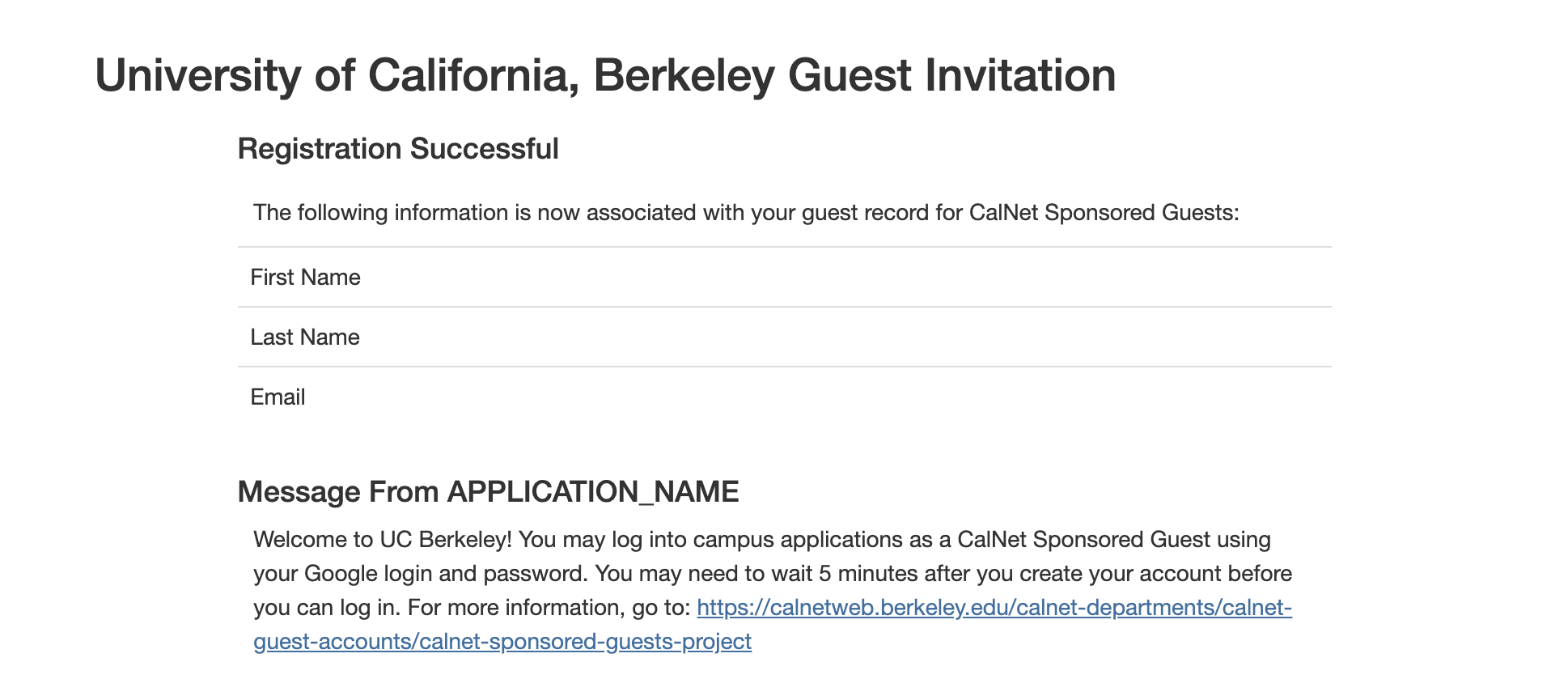 confirmation confirmation