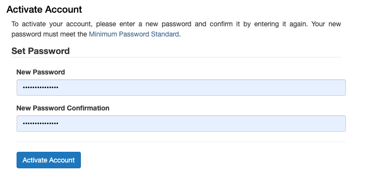  Create Password