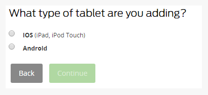 What type of tablet