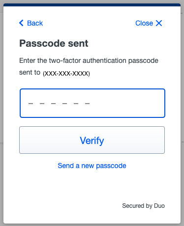 PasscodeSent PasscodeSent